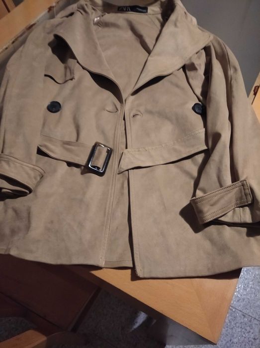Casaco bege da Zara (mulher)