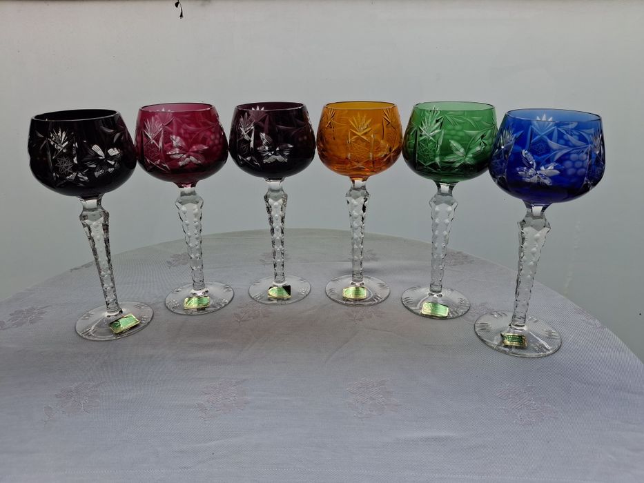 Бокали Laisitzer кольоровий кришталь