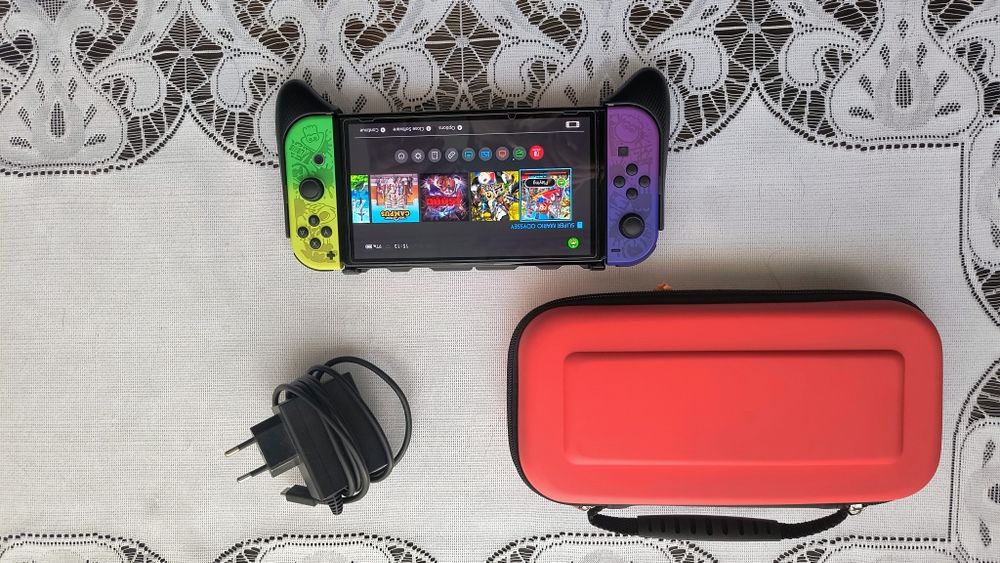 Konsola Nintendo Switch Oled + MigSwitch