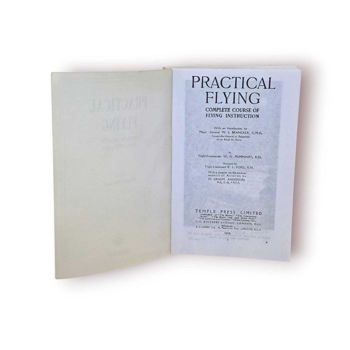 Livro “Practical Flying” – Curso Completo de Instrução de Voo – Edição Histórica Inspirada em 1918