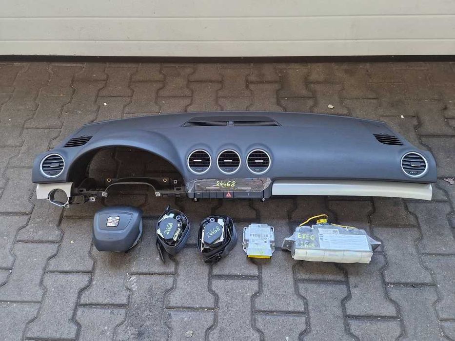 Seat Exeo Konsola Airbag Kierowcy Airbag Pasażera Moduł Airbag Pasy