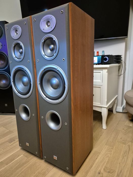 Głośniki JBL E60+Yamaha RX-V671