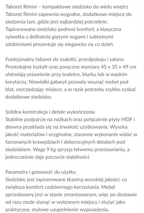 Toaletka retro zestaw