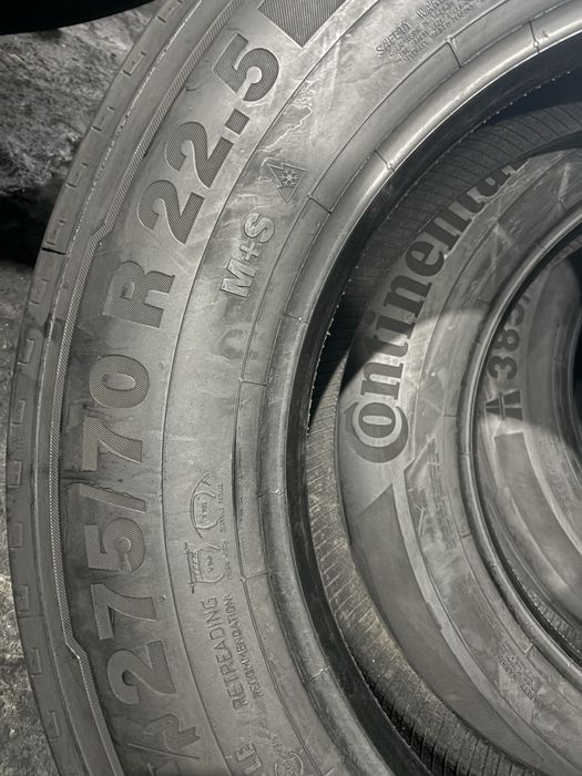 шина вантажна б/в 275/70R22,5 Continental HS3 Hybrid (2 шт.)