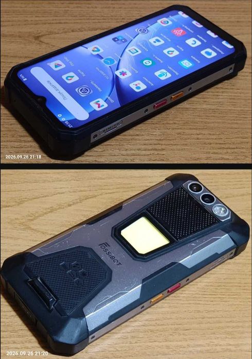 Захищений смартфон FOSSiBOT F106 Pro (8/256 GB) Black NFC 12000 mAh