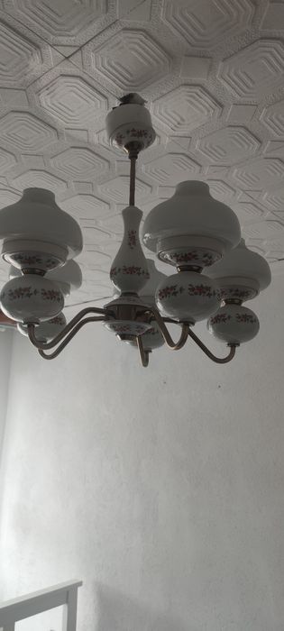 Tanio żyrandol PRL