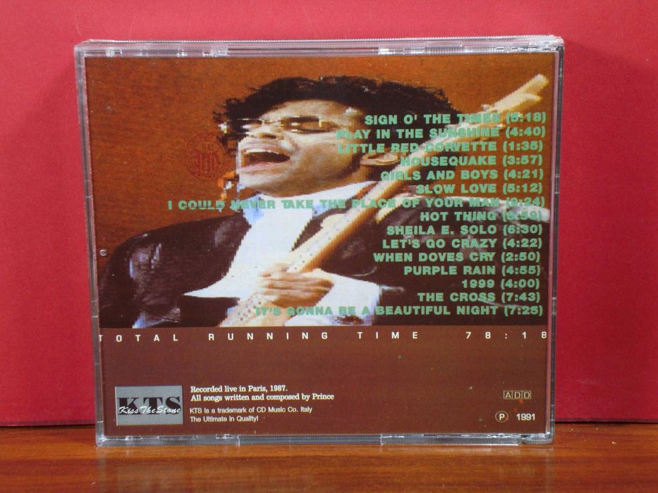 Prince - Paris Affair / Mint / CD / "Raro"64740887801473121