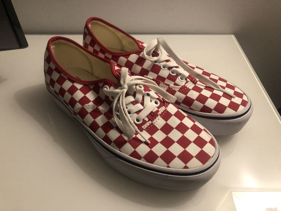 Ténis Vans Checkerboard Authentic 40.5 Nunca usados
