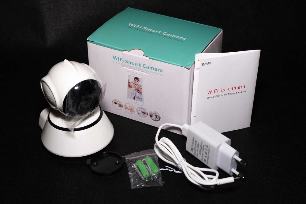 Kamera WiFi IP / NOWA / elektroniczna niania / ZESTAW / Smart Camera