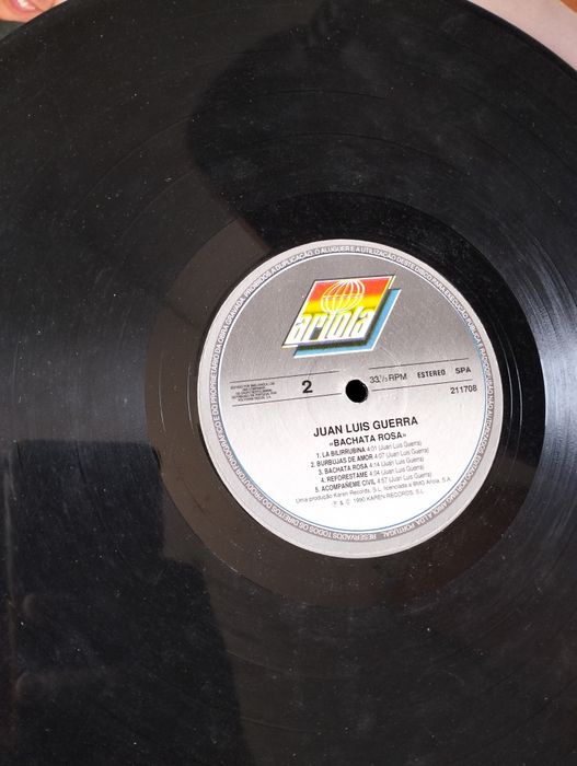 Disco de vinil LP Jose Luis Guerra