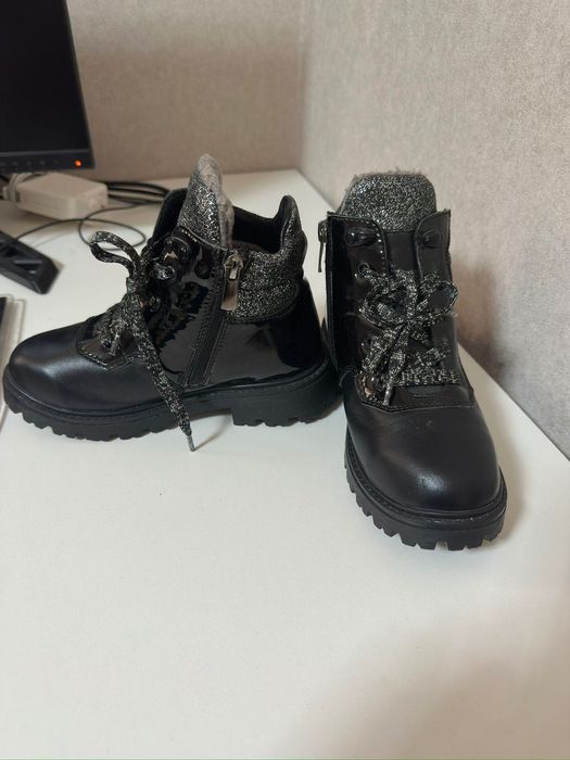Шкіряне дитяче зимове взуття