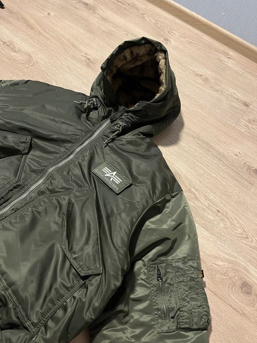 Лютий бомбер/Аляска Alpha Industries cwu-45