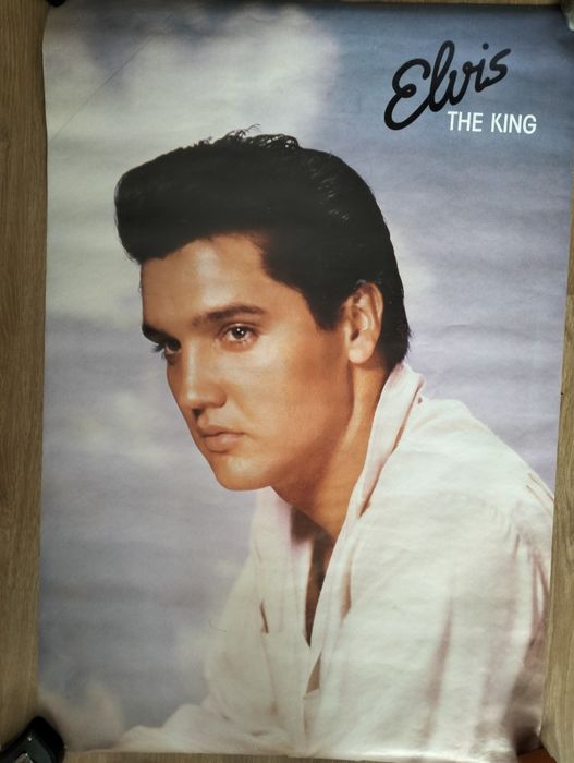 Antigo poster Elvis Presley