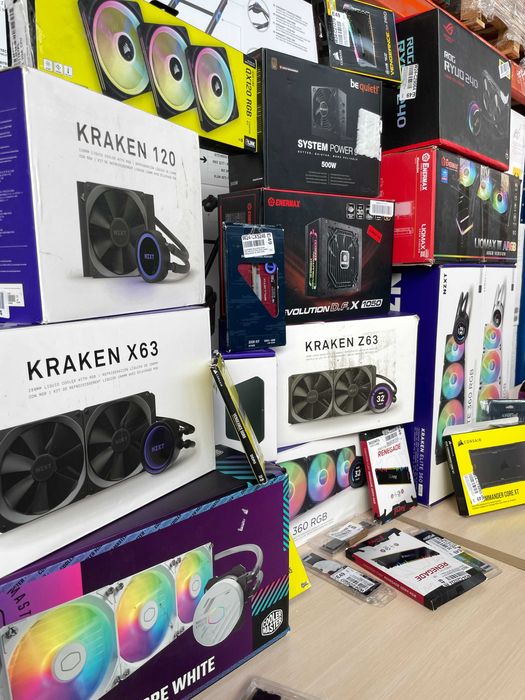 ОПТ Комплектуючі з Амазон! Corsair, NZXT, Kingston, ASUS