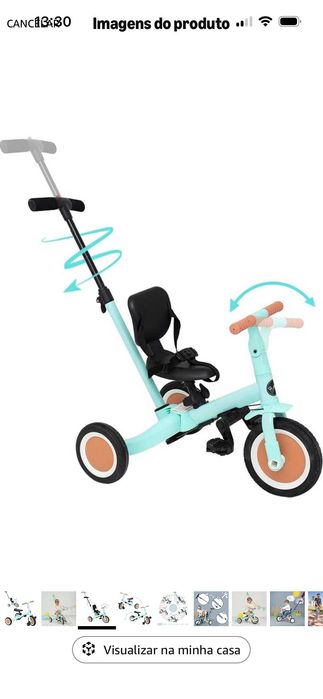 Triciclo Evolutivo (Bicicleta 1 - 5 anos)