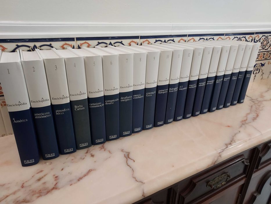 A Enciclopédia - Editorial Verbo / Público - 20 volumes - completa