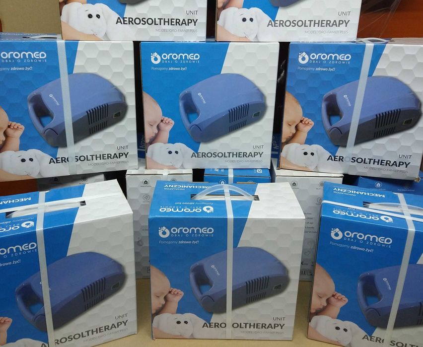 Inhalator dla dzieci i dorosłych ORO-MED - Wyprzedaż -50%