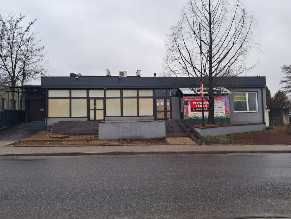 Wynajmę obiekt po byłym salonie samochodowym