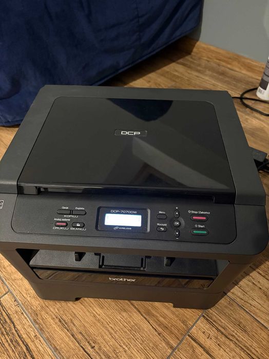 Drukarka laserowa Brother DCP-7070DW czarno-biała ze skanerem