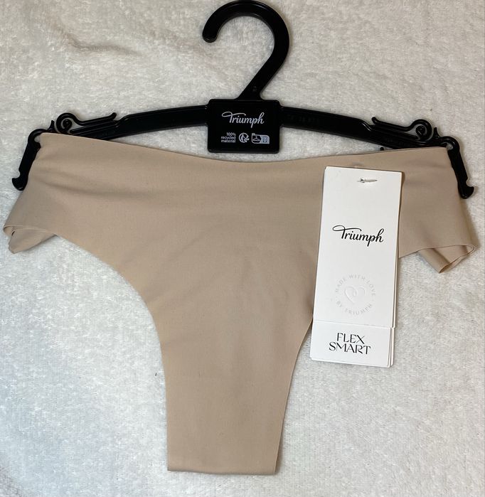 Triumph Nowe majtki 36/S Flex Smart Highleg Brazilian EX cielisty