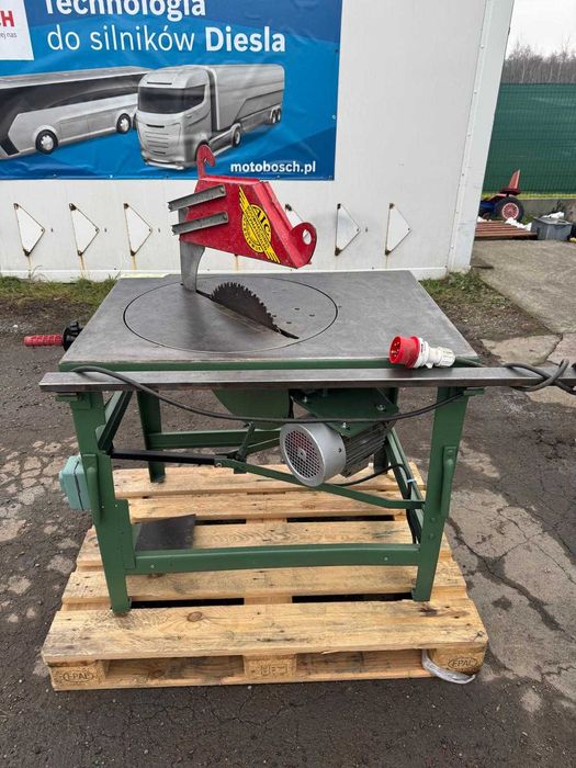Piła stołowa budowlana  4 kW  Obrotowa ,krajzega cyrkularka