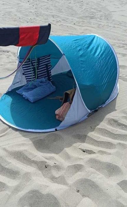 Namiot plażowy XXL samorozkładający UV na plaże