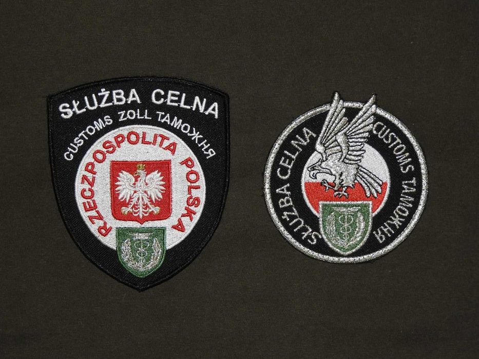 Służba Celna - dwie naszywki