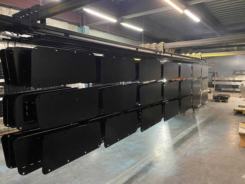 Покраска Порошкове фарбування Пескоструй Піскоструй Профіль Метал