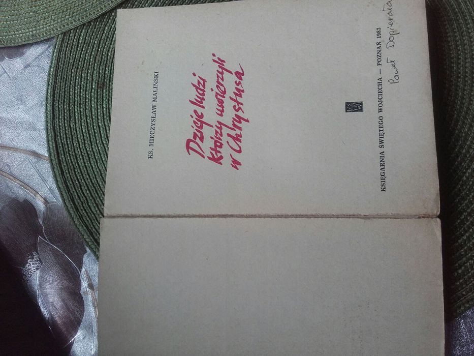 Dzieje ludzi którzy uwierzyli w Chrystusa - ks. Mieczysław Maliński