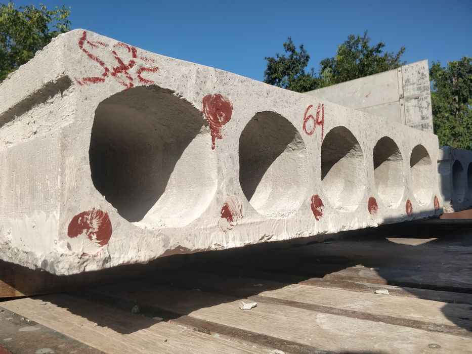 Плити перекриття Плиты перекрытия ПБ ПК Полегшені плити Панелі бетонні