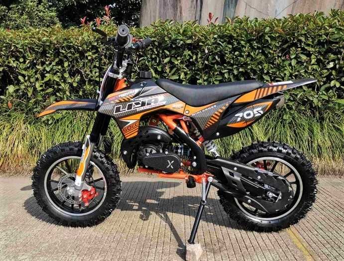 Детский оригинальный 50 куб. польский питбайк с электростартером. ТОП