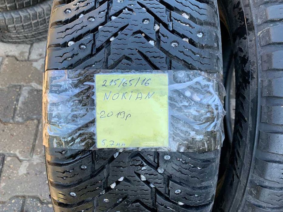 шини скати колеса 215 65 16 Nokian 2019 p 5.5 mm 2 шт зима
