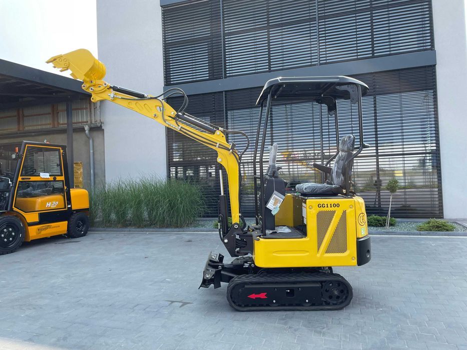 Nowa Minikoparka  KUBOTA silnik, GG1100,  Gunter 1000kg Mini koparka