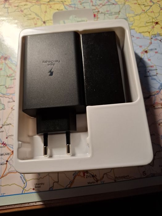 Oryginalna Ładowarka Samsung 65W Trio +kabel