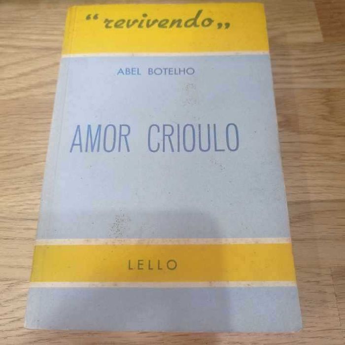 vendo livro Amor crioulo