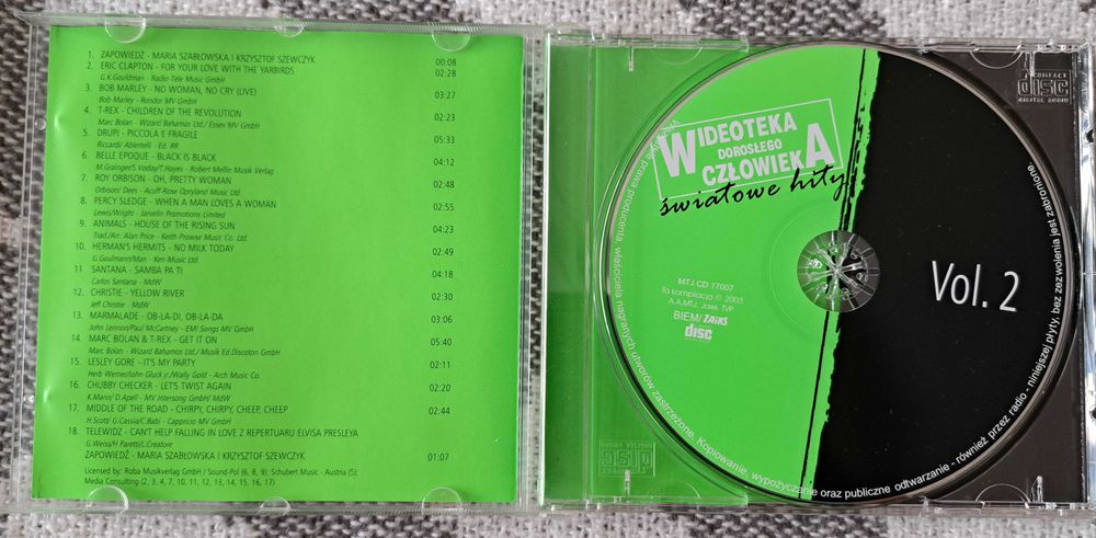 Wideoteka Dorosłego Człowieka – światowe hity (3 CD)
