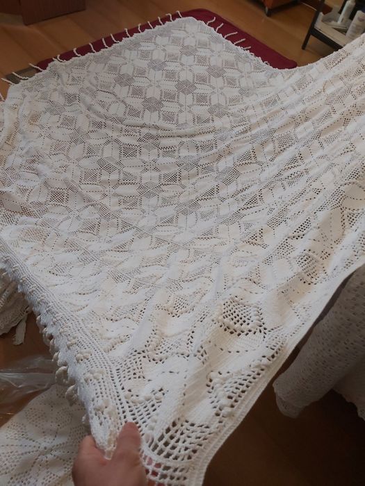 2 Colchas de RENDA, cama de casal