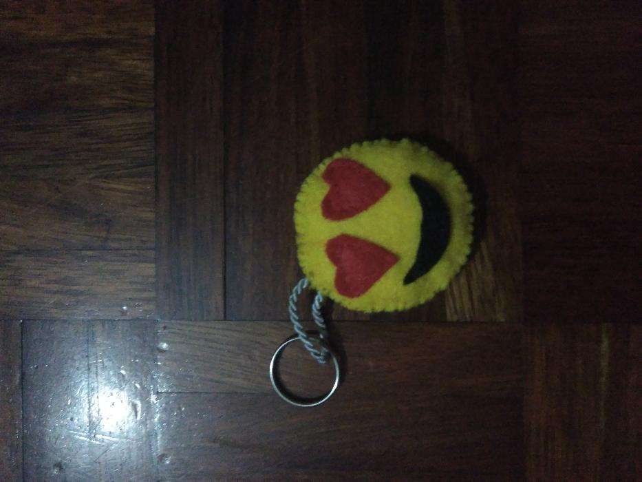 Porta chaves emoji