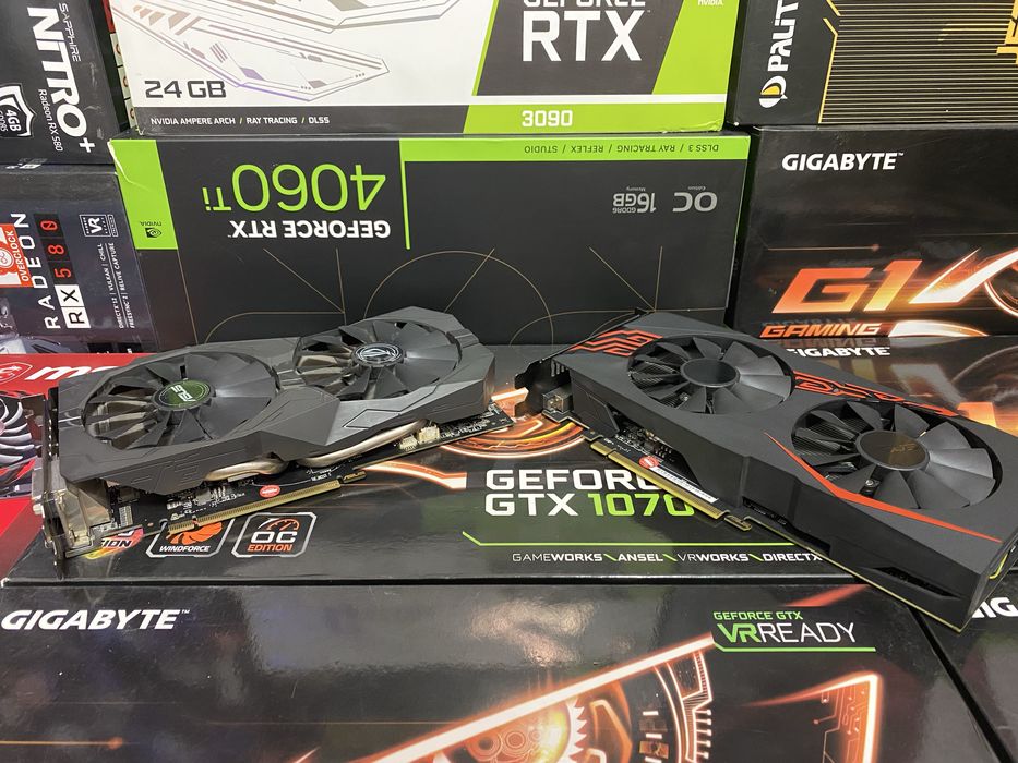 Відеокарта Asus 570 Strix EX 4gb гарний стан!