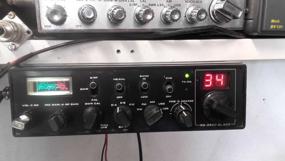 rádio cb president jackson + superstar ss-3900 black