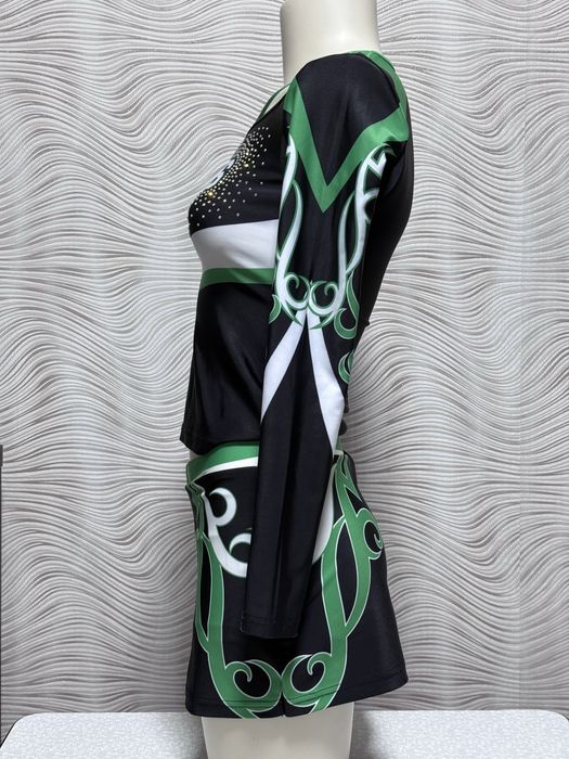 Спортивный костюм 13-14 лет (158 см рост) танцы гимнастика юбка-шорты