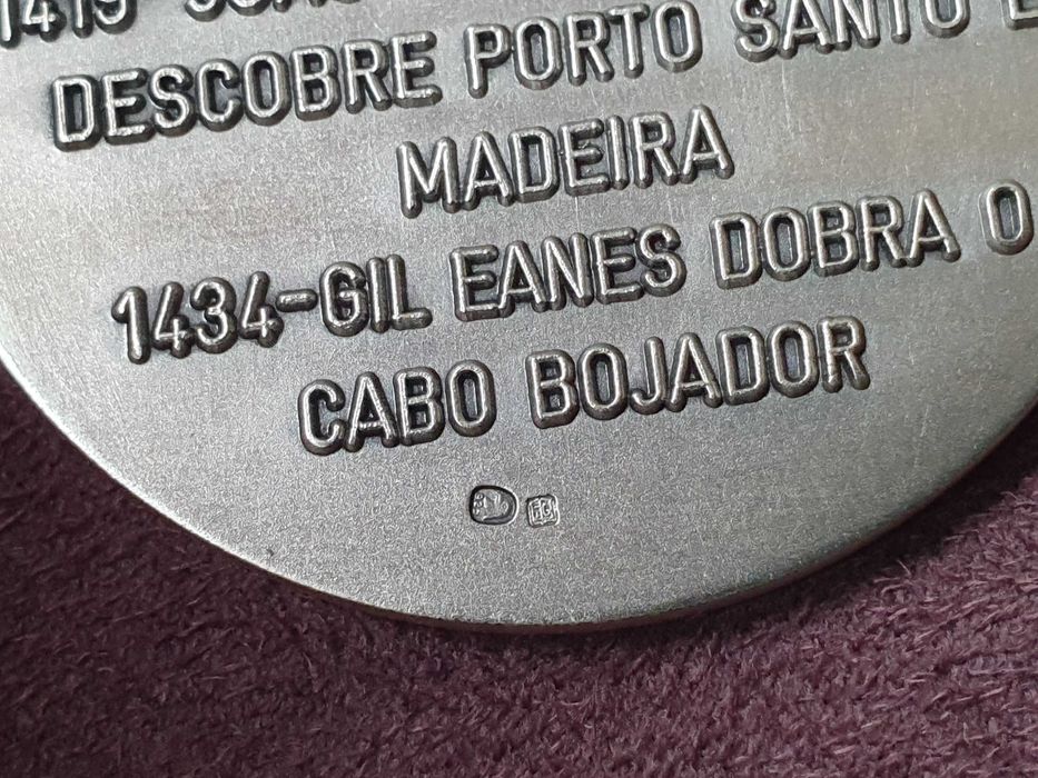 Porta-Chaves da Descoberta da Madeira e Porto Santo, em prata .925