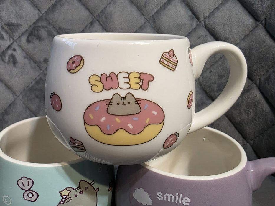 Pusheen nowy ceramiczny kubeczek