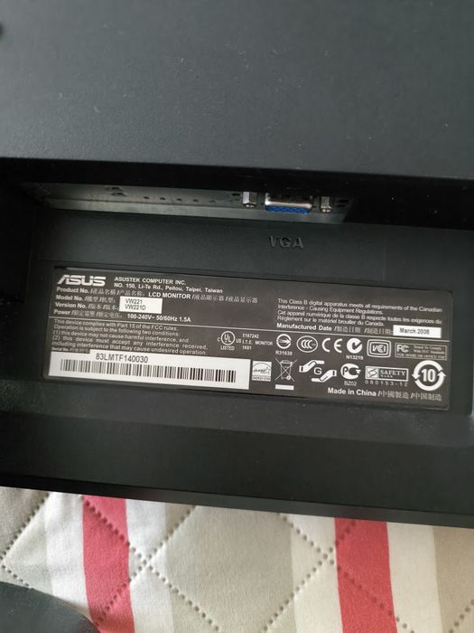 Monitor ASUS 21.5 polegadas 60hz