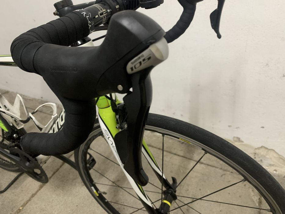 Cannondale Synapse Carbon (Tam. M) — Como Nova — Upgrade Rodas Mavic Ksyrium