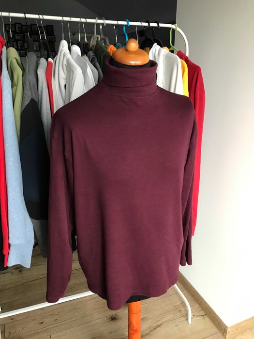 Piękny bordowy golf James Pringle rozm. L