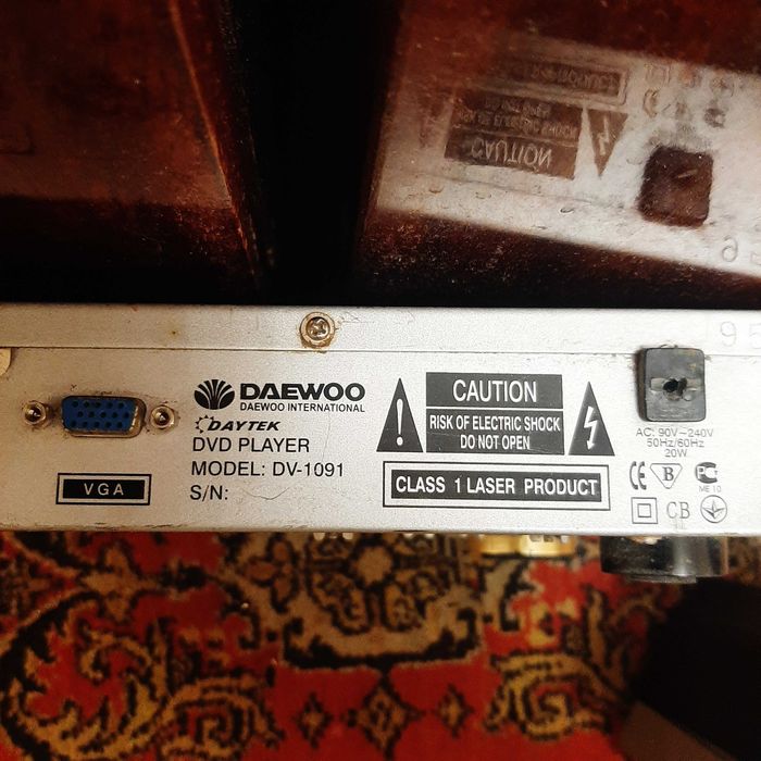Dvd плейер Daewoo