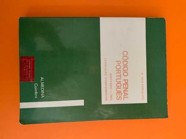 Código Penal Português (Anotado – 1983) - M. Maia Gonçalves