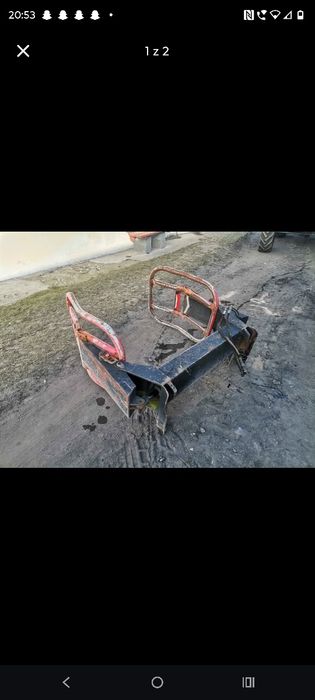 Chwytak do bel słomy balotów