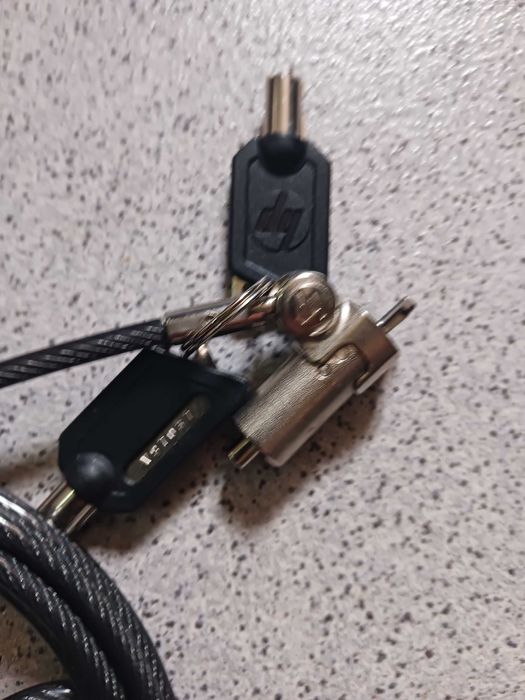 HP Key Cable Lock NOVO